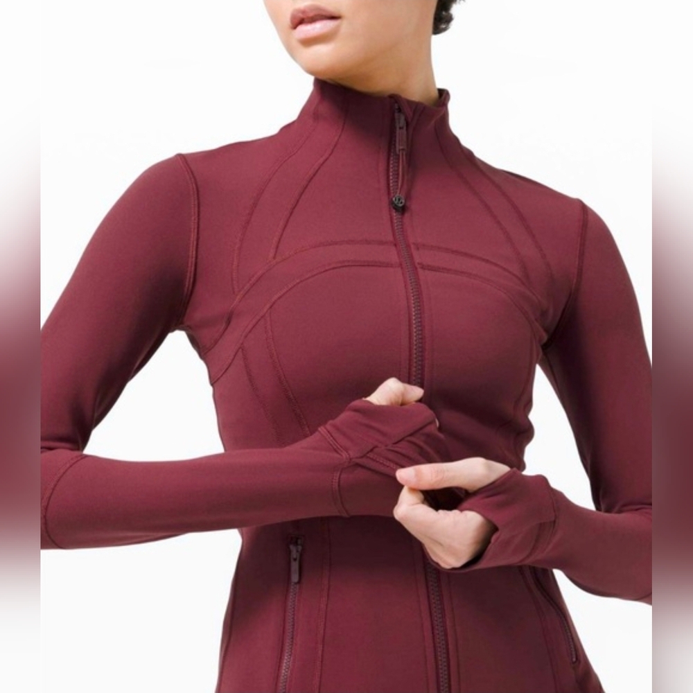 Lululemon Define Jacket, Burgundy / Maroon, Women’s size 6